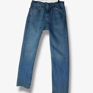 Levi's Jeans 505 -Mens Sz 32”x 31.5”- Regular Fit Straight Denim Medium Wash